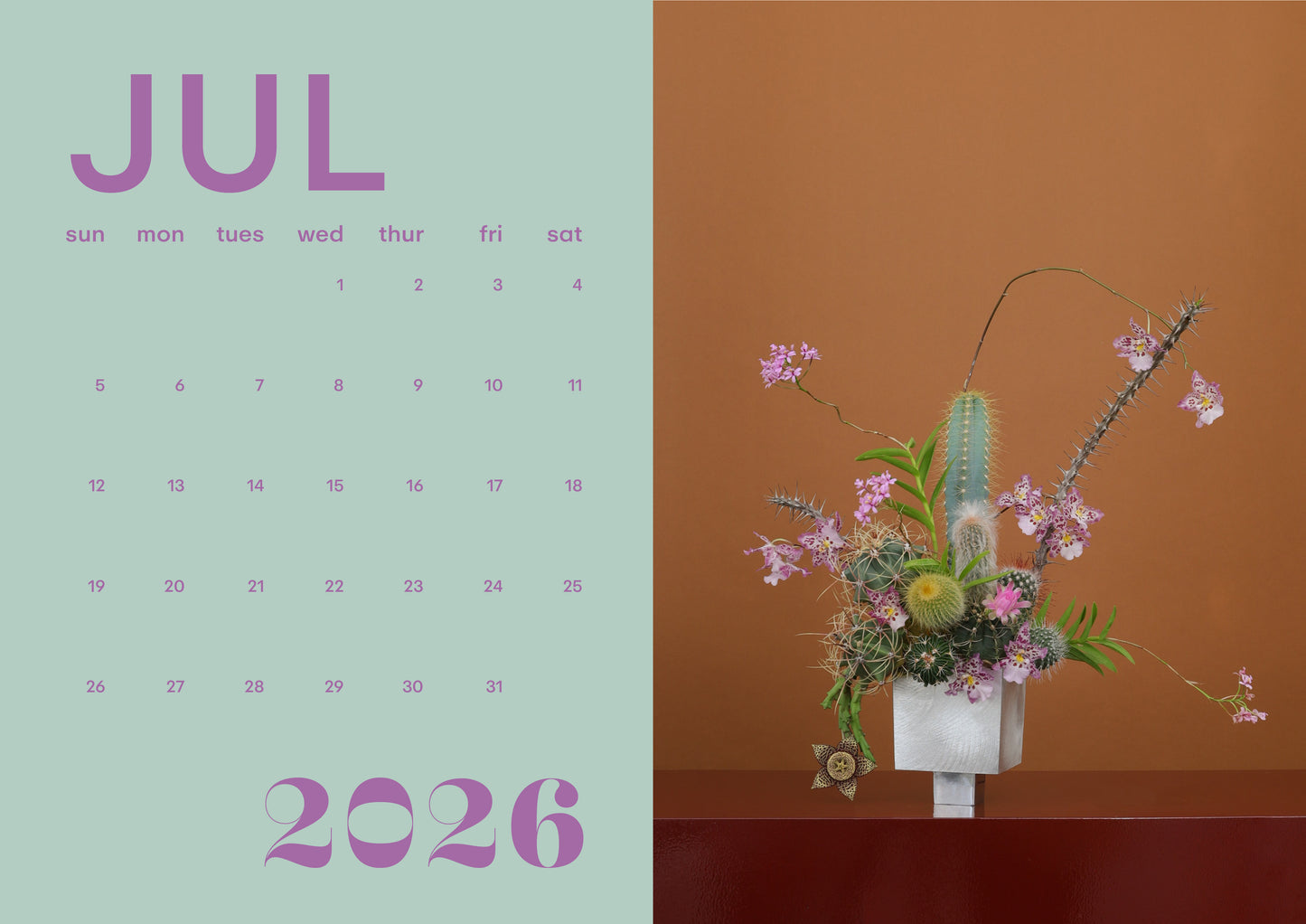 Calendar 2026 - PRE ORDER